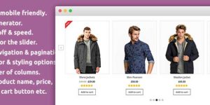 افزونه Product Slider for WooCommerce