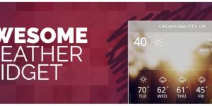 Awesome Weather Widget
